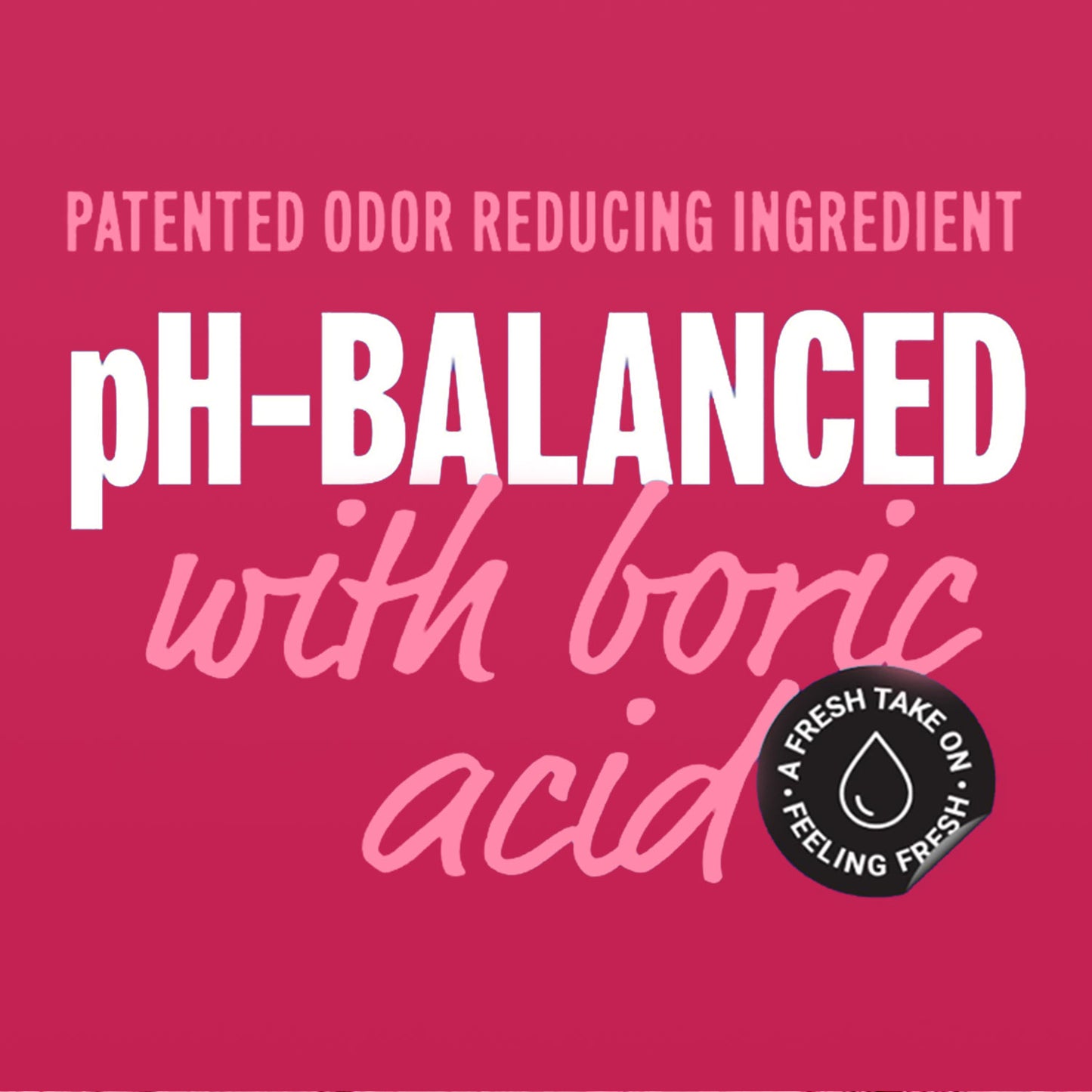Women's intimate wash, plant-based, pH balanced, coco scent