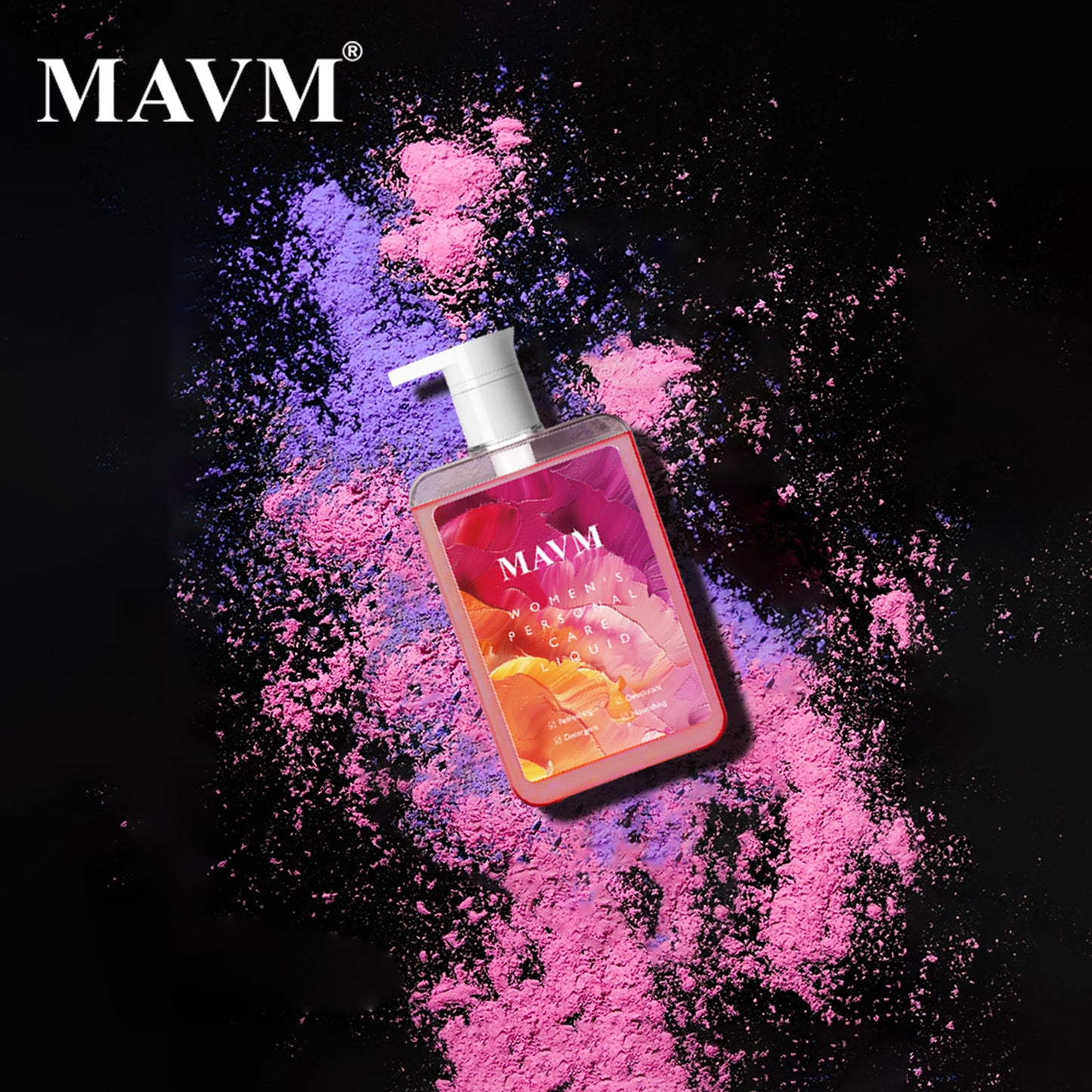Women's intimate wash, plant-based, pH balanced, coco scent