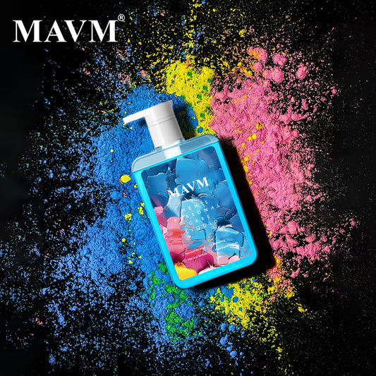 MAVM Men's Daily Intimate Wash with Blue Fragrance, pH Balanced Cleanser