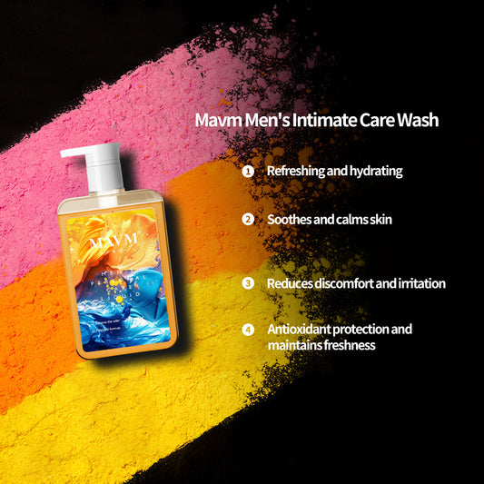 Men's Intimate Wash, Plant-Based, pHBalanced, Gold Bar Fragrance